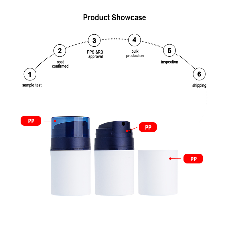 50ml empty foundation bottle product show