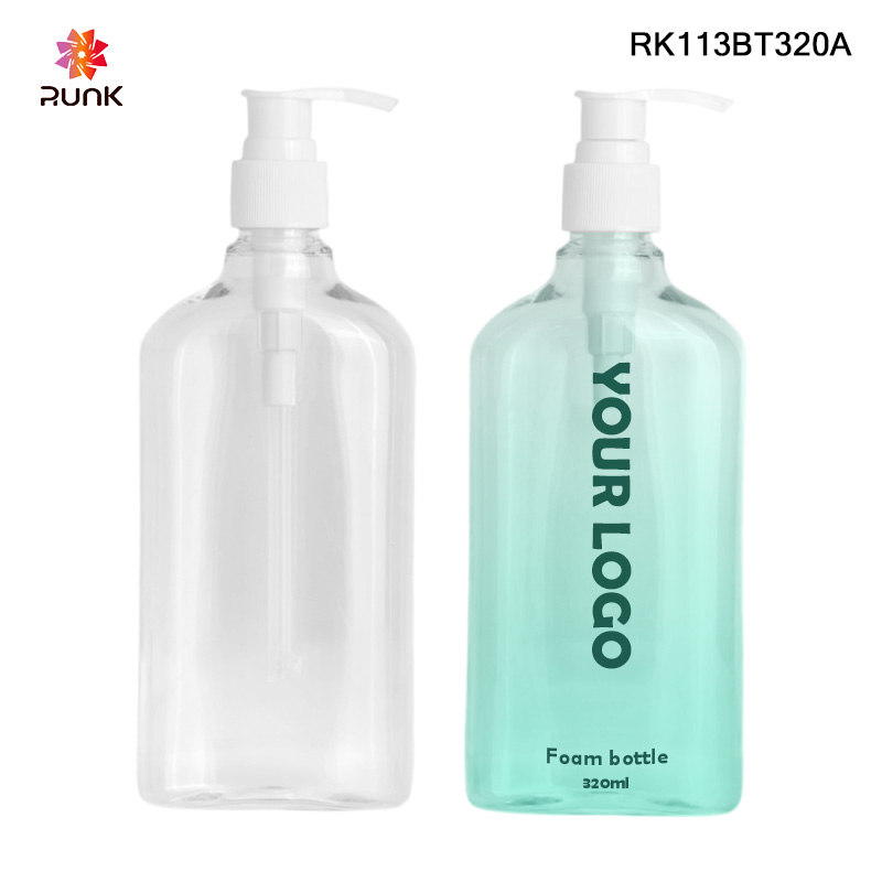 custom shape foam pump bottle