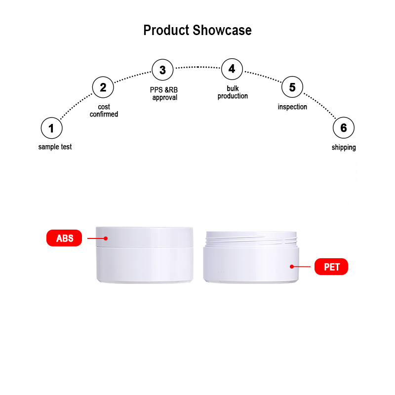 120ml jar cream product show
