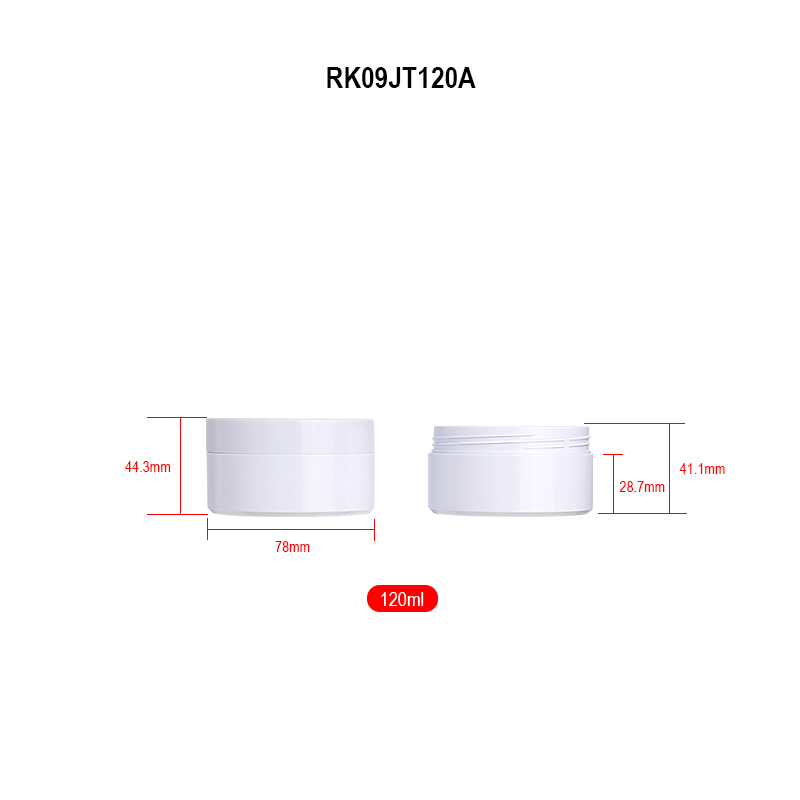 120mls cream jars with seal